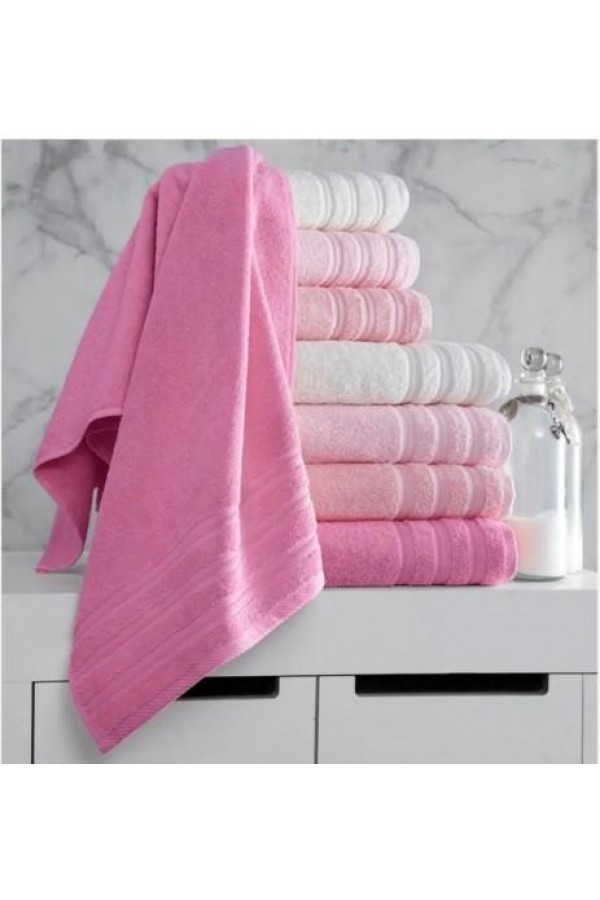 Hobby Rainbow 70X140 4´lü Havlu Seti Pembe