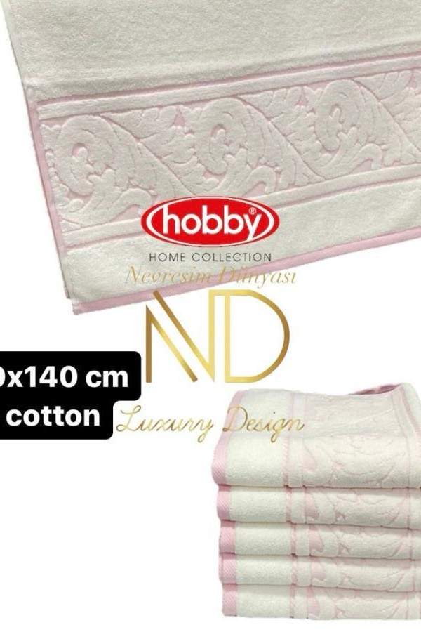 Hobby Sultan Beyaz 70x140 6'lı Havlu Seti Hobby Sultan Beyaz 70x140 6'lı Havlu Seti