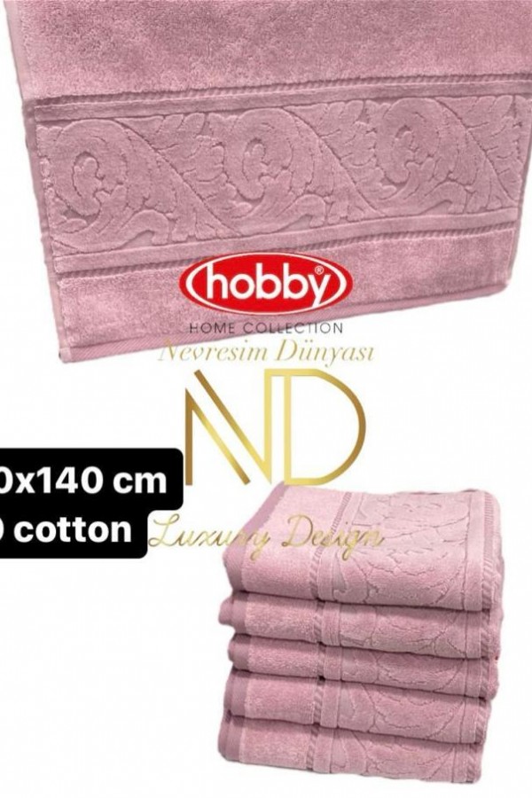 Hobby Sultan Gül Kurusu 70x140 6'lı Havlu Seti