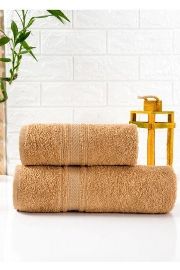 Nevresim Dünyası Hardal 2'li Havlu Seti