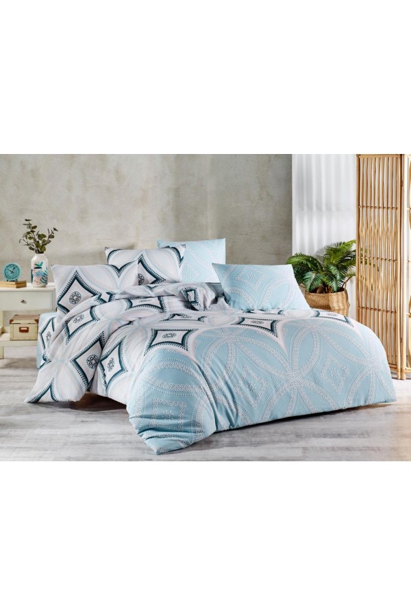 Nevresim Dünyası Moda Ranforce Çift Kişilik Nevresim Takımı Günce