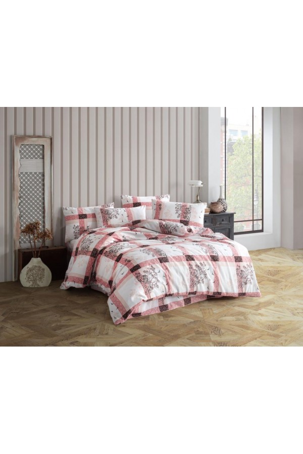 Nevresim Dünyası Moda Ranforce Çift Kişilik Nevresim Takımı Altay