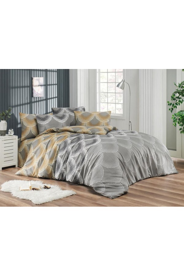 Nevresim Dünyası Moda Ranforce Çift Kişilik Nevresim Takımı Deren