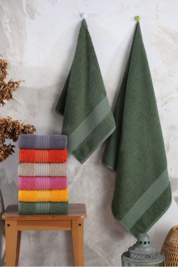 Nevresim Dünyası NH Trend 6'lı havlu 50x90cm