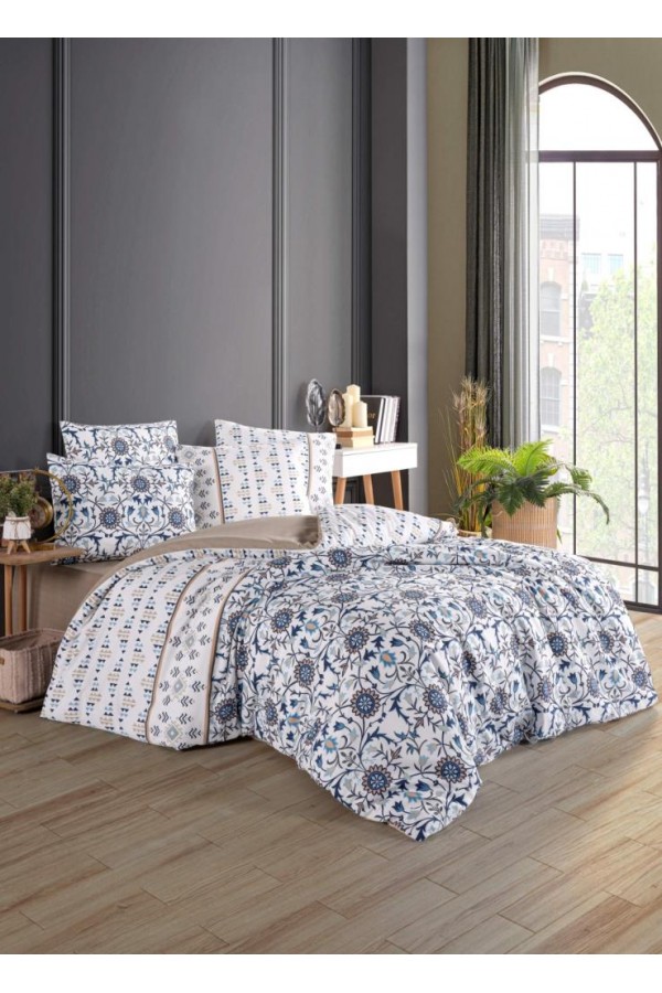 Nevresim Dünyası Ranforce Çift Kişilik Nevresim Takımı Pırıl