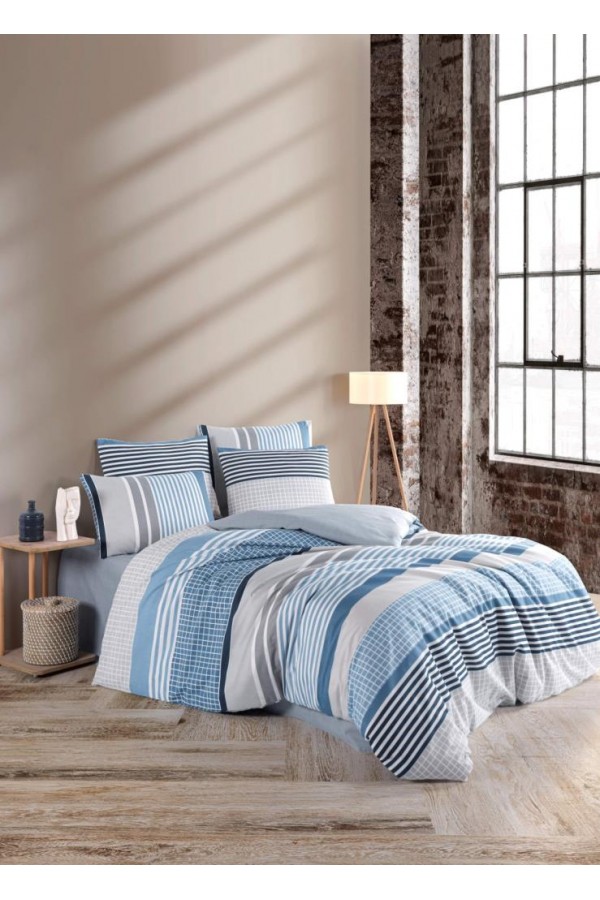 Nevresim Dünyası Ranforce Çift Kişilik Nevresim Takımı Arden