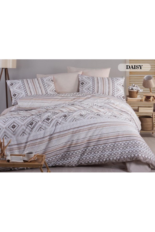 Nevresim Dünyası Ranforce Çift Kişilik Nevresim Takımı Daisy