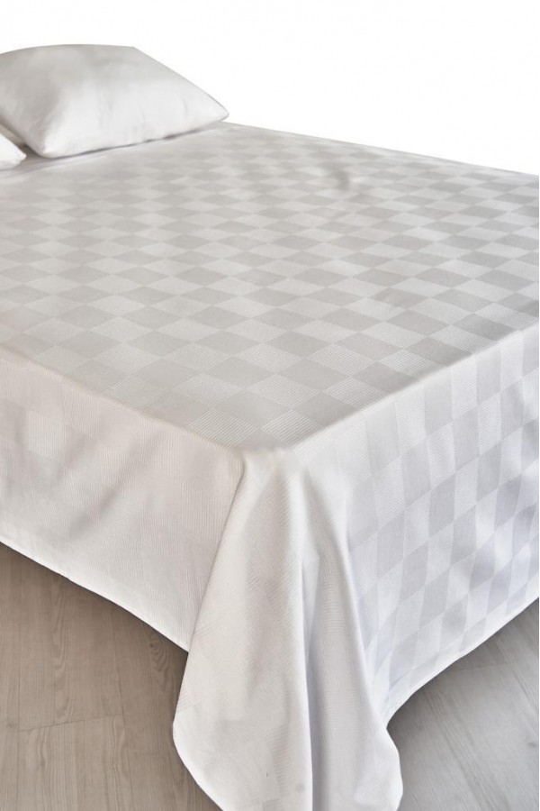 Nevresim Dünyası Tek Kişilik Pamuk Beyaz Tek Pike 160x240 Nevresim Dünyası Tek Kişilik Pamuk Beyaz Tek Pike 160x240