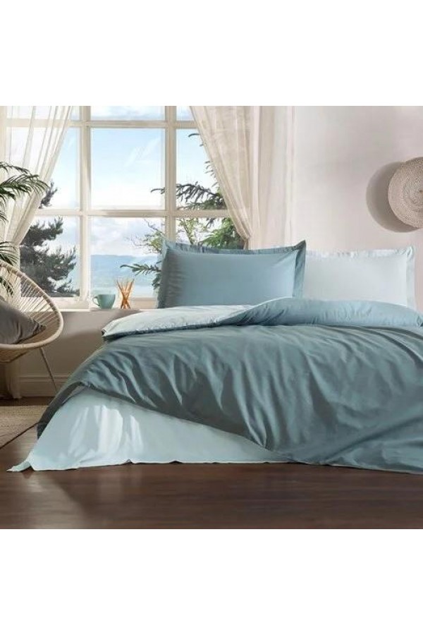 Özdilek Çift Kişilik Ranforce Nevresim Takımı Colourist Maldiv Aqua Özdilek Çift Kişilik Ranforce Nevresim Takımı Colourist Maldiv Aqua