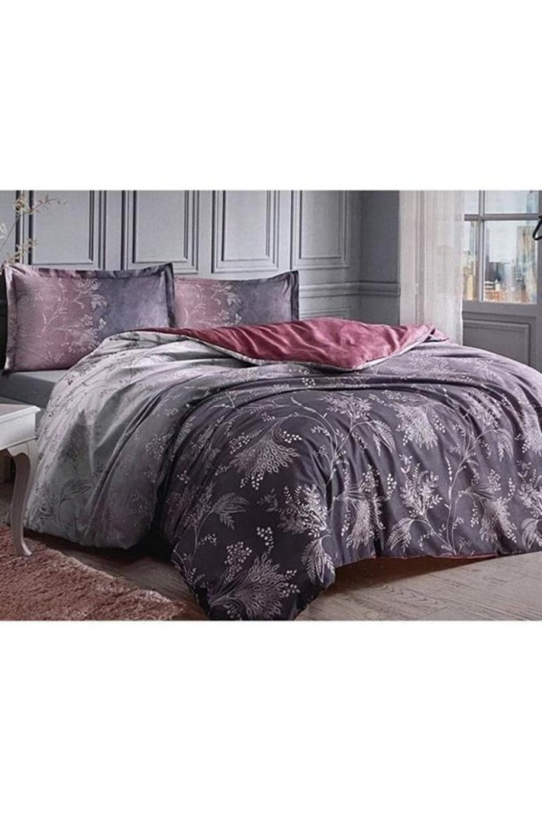 Özdilek Çift Kişilik Ranforce Nevresim Takımı Disty Mor
