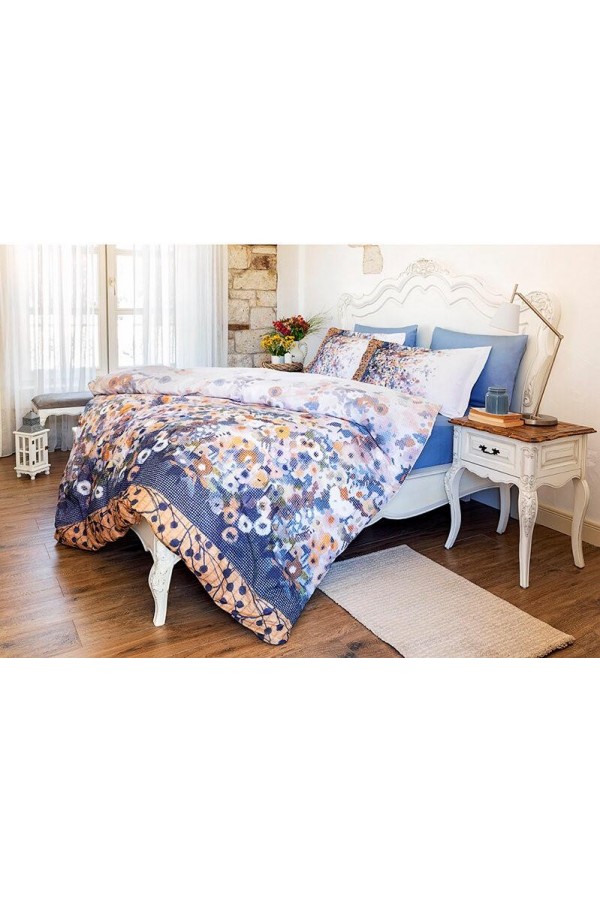 Özdilek Çift Kişilik Ranforce Nevresim Takımı Rosebud Sarı