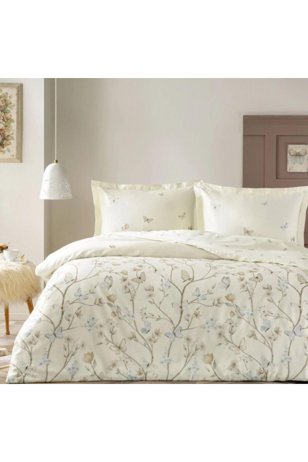 Taç Çift Kişilik Saten Nevresim Takımı Lesly Yeşil Taç Çift Kişilik Saten Nevresim Takımı Lesly Yeşil