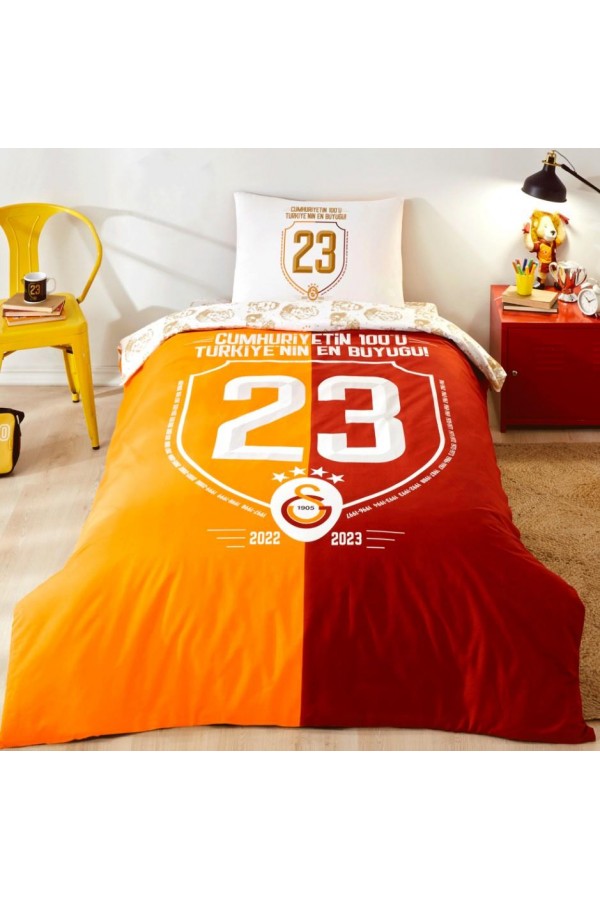 Taç Galatasaray Şampiyonluk Tek Kişilik Lisanslı Nevresim Takımı Taç Galatasaray Şampiyonluk Tek Kişilik Lisanslı Nevresim Takımı