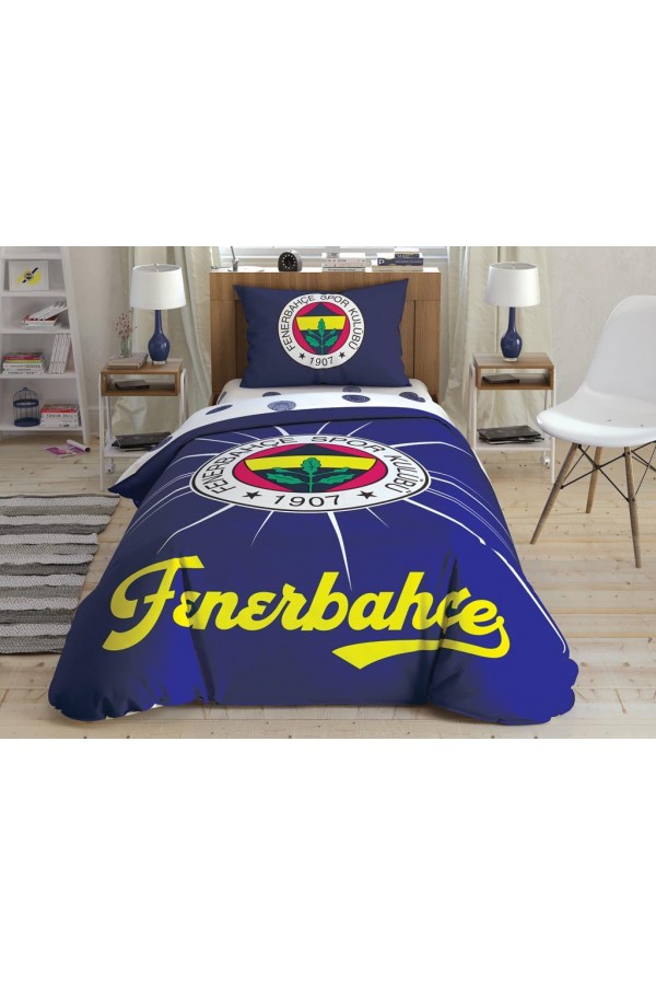 Taç Fenerbahçe Light Glow Tek Kişilik Lisanslı Nevresim Takımı Taç Fenerbahçe Light Glow Tek Kişilik Lisanslı Nevresim Takımı