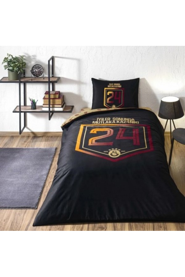 Taç Galatasaray 24 .Şampiyonluk Tek Kişilik Lisanslı Nevresim Takımı Taç Galatasaray 24 .Şampiyonluk Tek Kişilik Lisanslı Nevresim Takımı