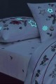 Taç Glow Parlayan Çift Kişilik Nevresim Takımı Charm Kırmızı Taç Glow Parlayan Çift Kişilik Nevresim Takımı Charm Kırmızı