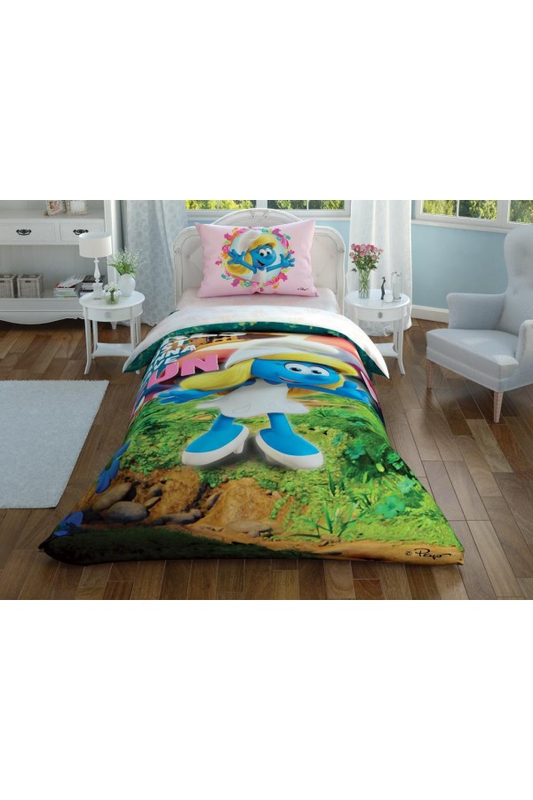 Taç Lisanslı Şirine Funny Girl Tek Kişilik Nevresim Takımı Taç Lisanslı Şirine Funny Girl Tek Kişilik Nevresim Takımı