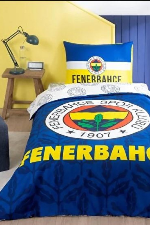 Taç Lisanslı Tek Kişilik Nevresim Takımı Fenerbahçe Palamut Taç Lisanslı Tek Kişilik Nevresim Takımı Fenerbahçe Palamut