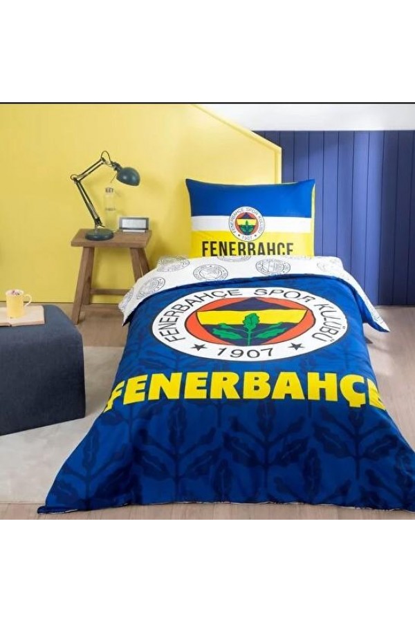 Taç Lisanslı Tek Kişilik Nevresim Takımı Fenerbahçe Palamut Taç Lisanslı Tek Kişilik Nevresim Takımı Fenerbahçe Palamut