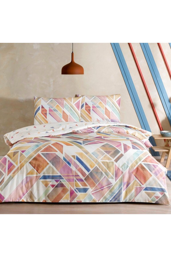 Taç Ranforce Tek Kişilik Nevresim Takımı Fresh Pembe Taç Ranforce Tek Kişilik Nevresim Takımı Fresh Pembe