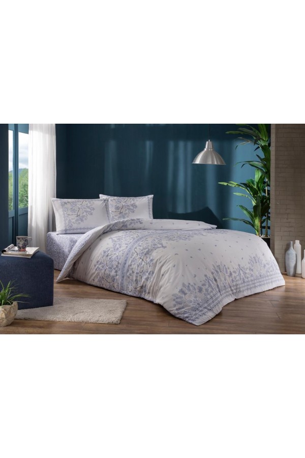 Taç Ranforce Tek Kişilik Nevresim Takımı Robin Lila Taç Ranforce Tek Kişilik Nevresim Takımı Robin Lila